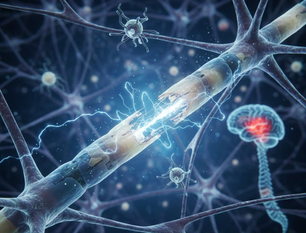 Demielinizeedici xestelikler: nedir, elametleri ve mualicesi